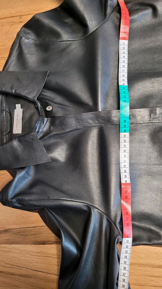 LIEBESKIND Leder Hemd/Jacke, Gr. 40, schwarzes Leder in Erfurt