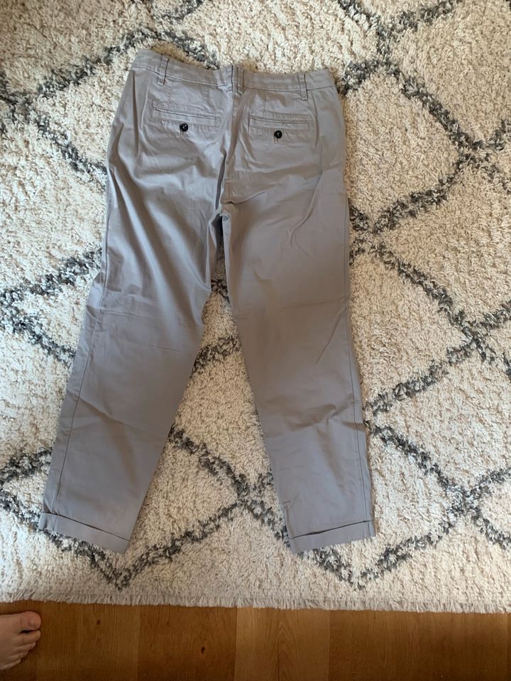 Marc Cain Chinos Hose Nr. 3/ gr. 38, grau in Göppingen