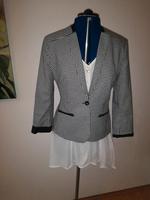 Orsay Blazer Gr. 38 Schwarz Weiß Hahnentritt-Muster Bayern - Eging am See Vorschau