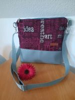 Handtasche handmade grau Bayern - Stegaurach Vorschau