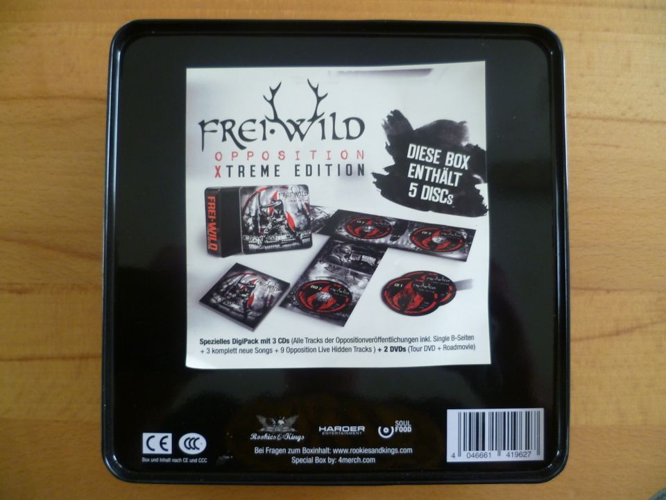 Frei.Wild Opposition Xtreme Box Set 3 CD + 2 CD wie NEU in Eppingen