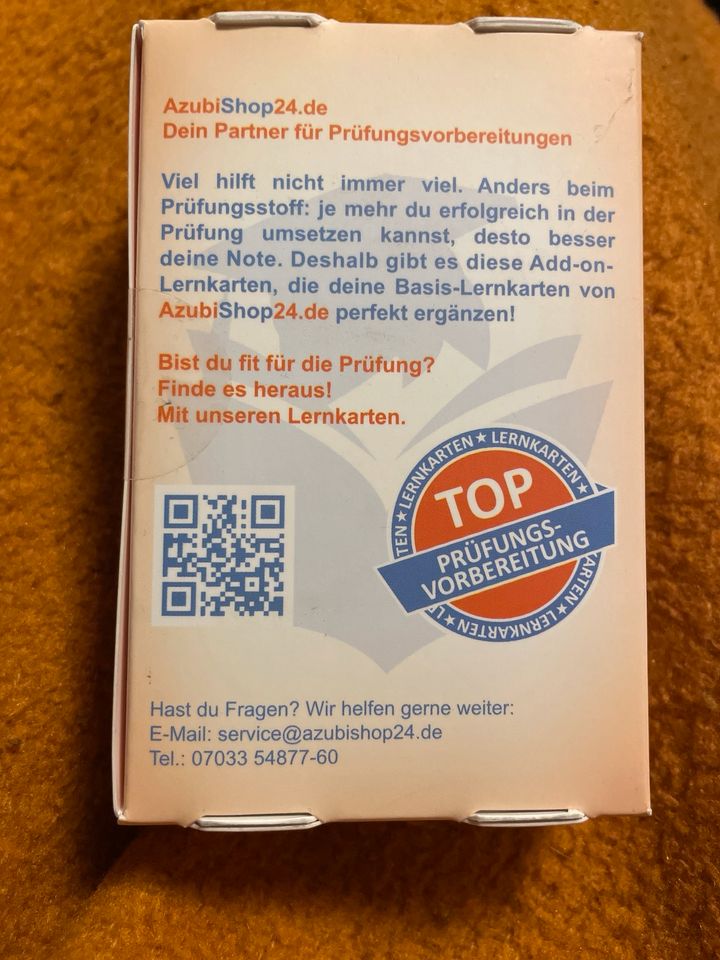Lernkarten ADD-ON Zimmerer/in in Berlin