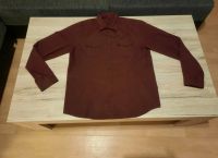 Herren Hemd gestreift rot Gr. XL von C&A Hessen - Fulda Vorschau