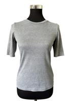Graues Shirt mit 1/2 Arm von H&M, Gr. S Brandenburg - Panketal Vorschau