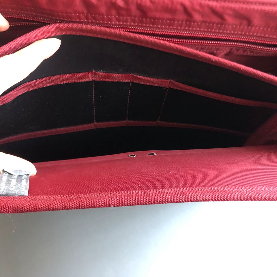 Mandarina Duck Laptoptasche, Aktentasche weinrot in Düsseldorf