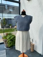 ❣️handmade❣️ Häkeltop Sommer grau - NEU Nordrhein-Westfalen - Straelen Vorschau