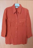 braune Damen Bluse Hemdbluse Hemd aus Leinen Gr. 40 L von Bonita Berlin - Pankow Vorschau