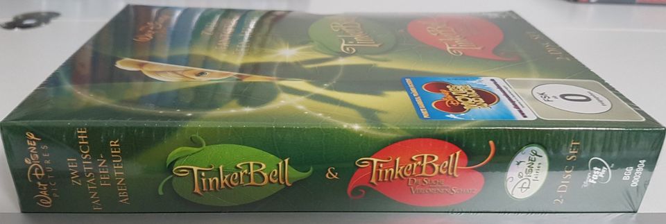 DVD Walt Disney Tinkerbell und Tinkerbell 2 Box NEU in Ennepetal
