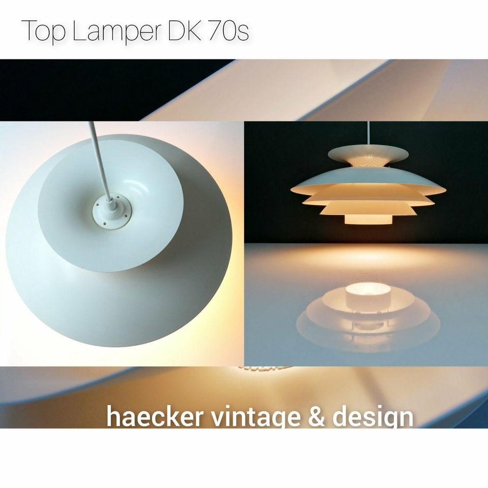 Lampe Dänemark - danish design 70er ära mid century poulsen 70er in Dresden