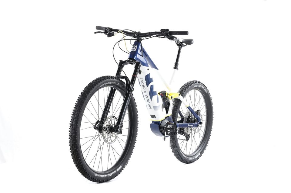 Husqvarna Mountain Cross 5 - 2021 - 48 cm (L) | nur 1376 km | Shimano EP8 (85 Nm) 630 Wh | UVP 4.999 € | 1 Jahr Garantie | E Bike Trekking in Ottobrunn