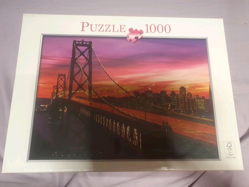 Puzzle 1000 teile in Emleben