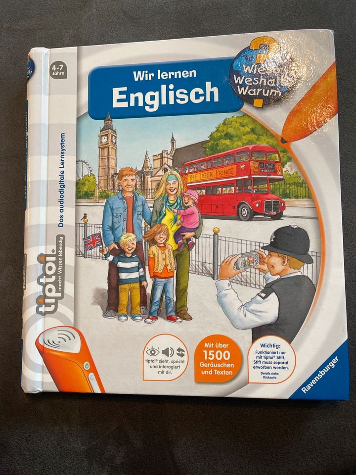 Tiptoi Buch Wir lernen Englisch TOP in Solingen