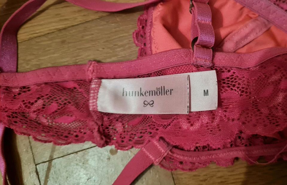 Hunkemöller, Bustier(M), Passionata BH(70 C), Pink, Schwarzweiß in Hamburg