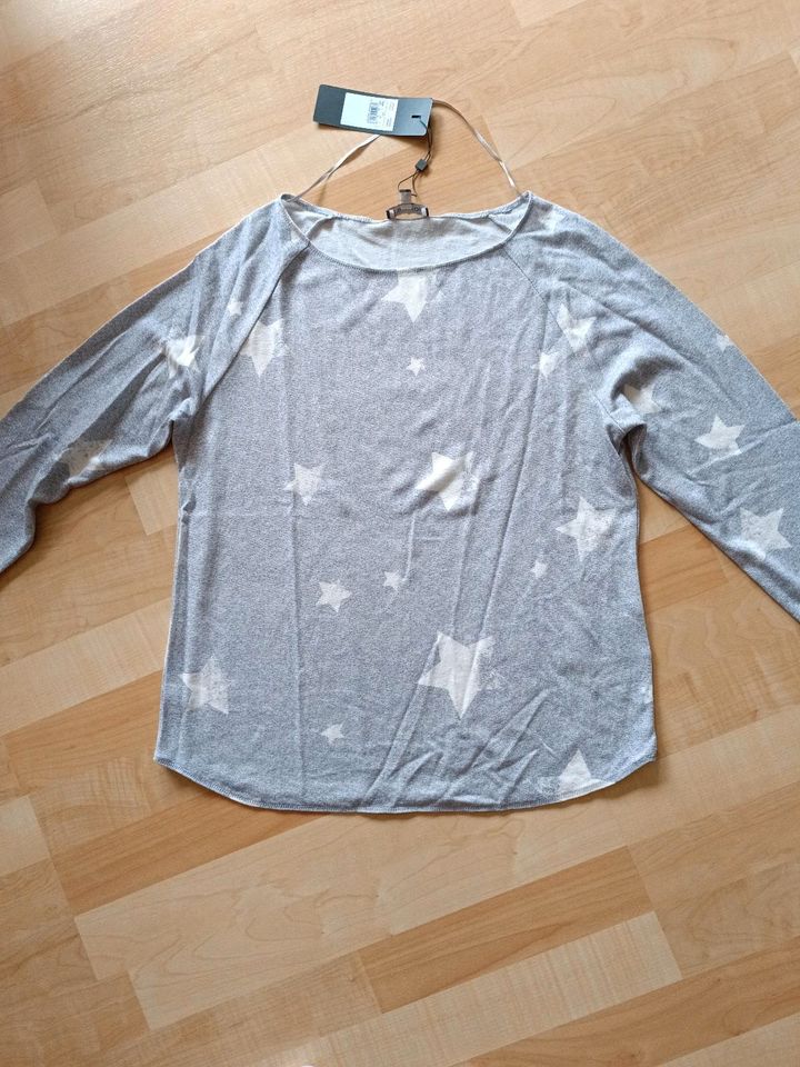 Neu Street One Shirt Bluse Tunika grau Sterne 38 M in Hamm