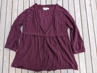 Maas M L 40 Strickjacke Bordeaux Aubergine Shirt Pullover Bio Münster (Westfalen) - Centrum Vorschau