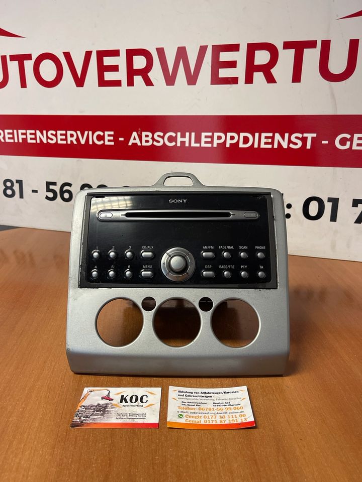 Ford Focus CD Autoradio 4M5T18C815 in Idar-Oberstein