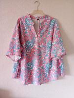 Shein Curve, lockere Schlupfbluse, Gr. 50, Tunika, rosa türkis Baden-Württemberg - Heilbronn Vorschau