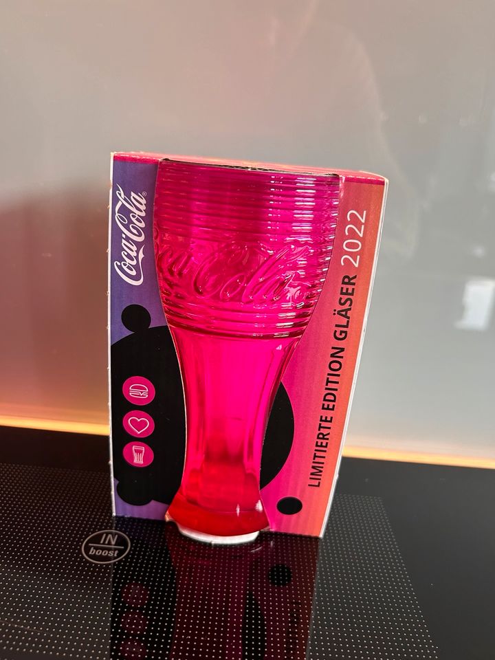 Coca-Cola Glas limitierte Edition 2022 in Rheine