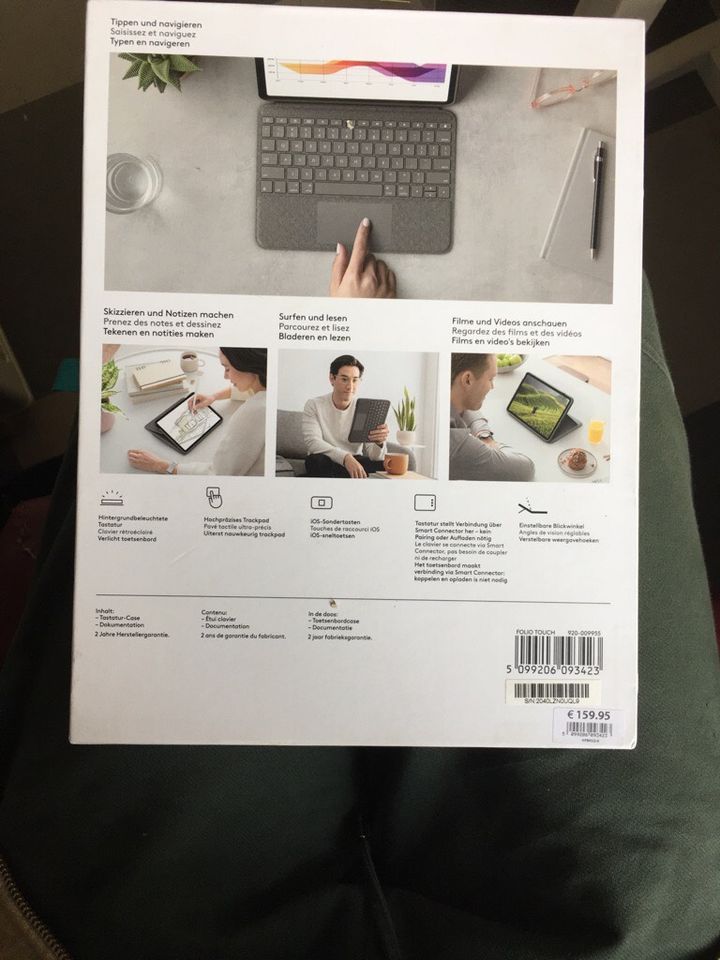 Folio Touch Tastatur mit trackpad Smart Connector in Weimar