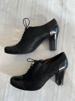 Schuhe schwarz Leder/Textil Gr. 39 Sachsen - Chemnitz Vorschau