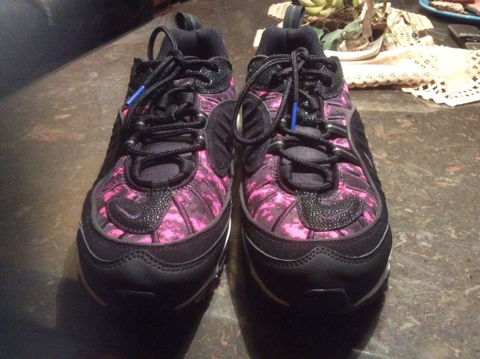 Nike air max sales 98 damen schwarz pink