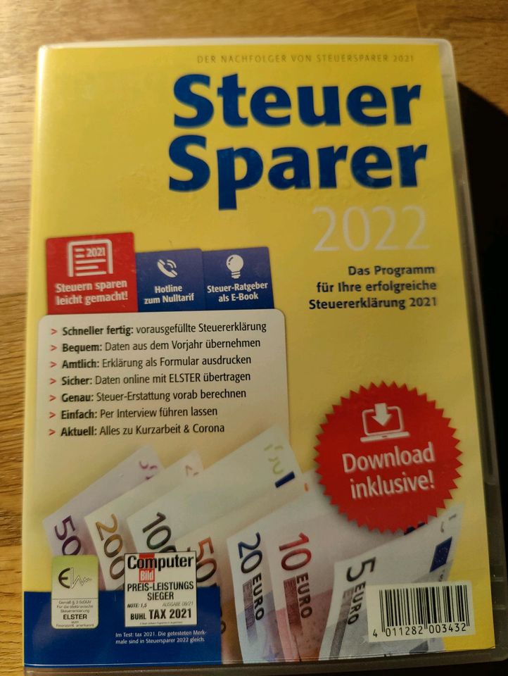 Steuersparer, Steuererklärung, für Jahr 2021 und 2022 in Kiel