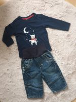 Jungen Set Langarmshirt + s.Oliver Jeans Gr. 62 Hessen - Lich Vorschau