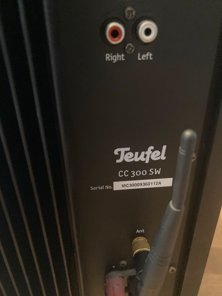 Teufel 2.1 Set, 2x 100Watt Lautsprecher, 1x 400Watt Sub, wireless in Habichtswald
