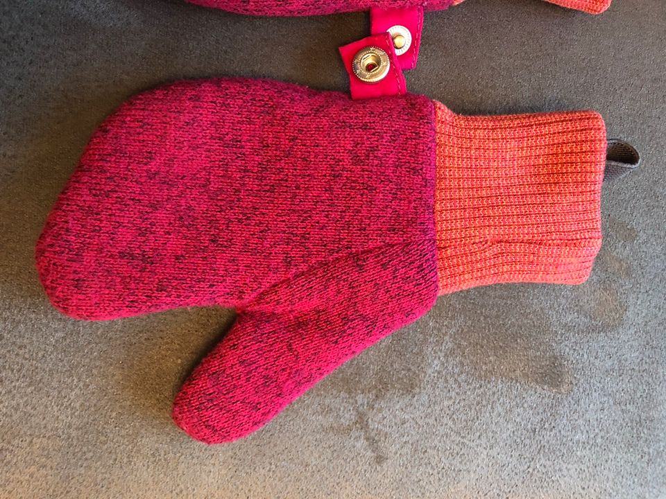 Finkid Handschuhe Fäustlinge Strickfleece L7-10Y Pupujussi in Rangsdorf