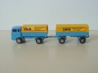 Matchbox - Mercedes Truck mit Trailer, blau Köln - Mülheim Vorschau