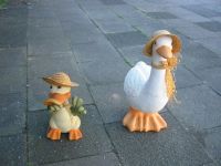 Tierfiguren aus Keramik - Ente + Gans Dekorationsfigur Dekoration Häfen - Bremerhaven Vorschau