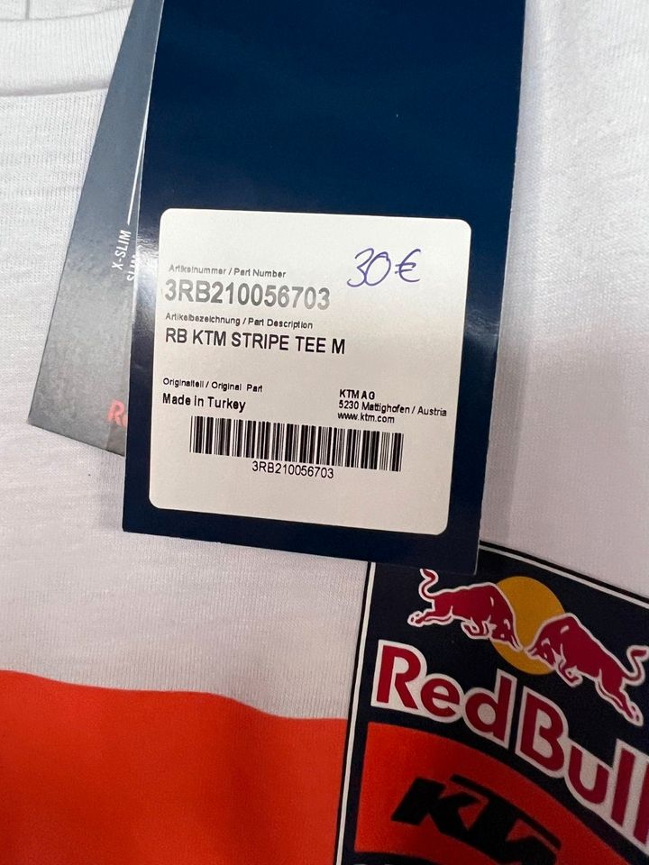 KTM Original Powerwear STRIPE TEE Gr. M T-Shirt in Winnenden