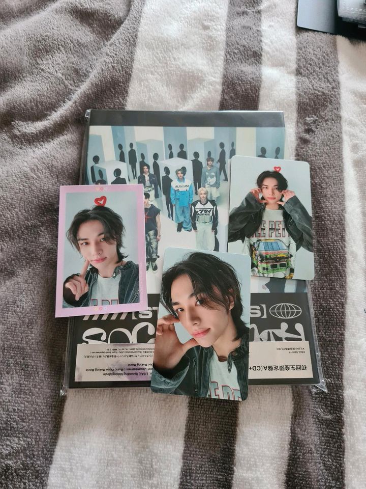 Skz Social Path Super Bowl Hyunjin Version A Album CD Photocard in Blankensee