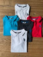 Polo Jungen 5er Set U.S. Polo Assn. Gr. 146/152 blau rot weiß Hessen - Limburg Vorschau