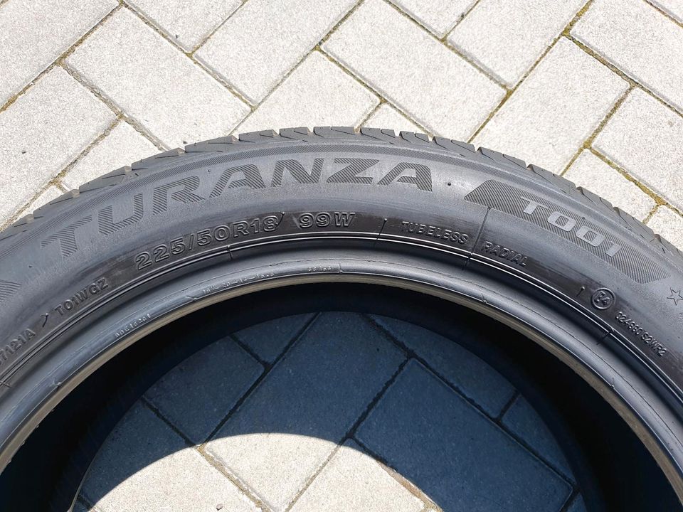 2x Sommerreifen 225/50 R18 Bridgestone Turanza T001 in Etzbach