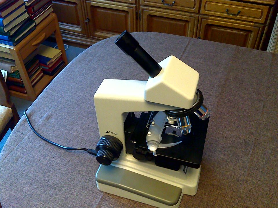 Motic B1 Serie Monokular Labor Mikroskop mit 4 X Objektiven in Reichshof