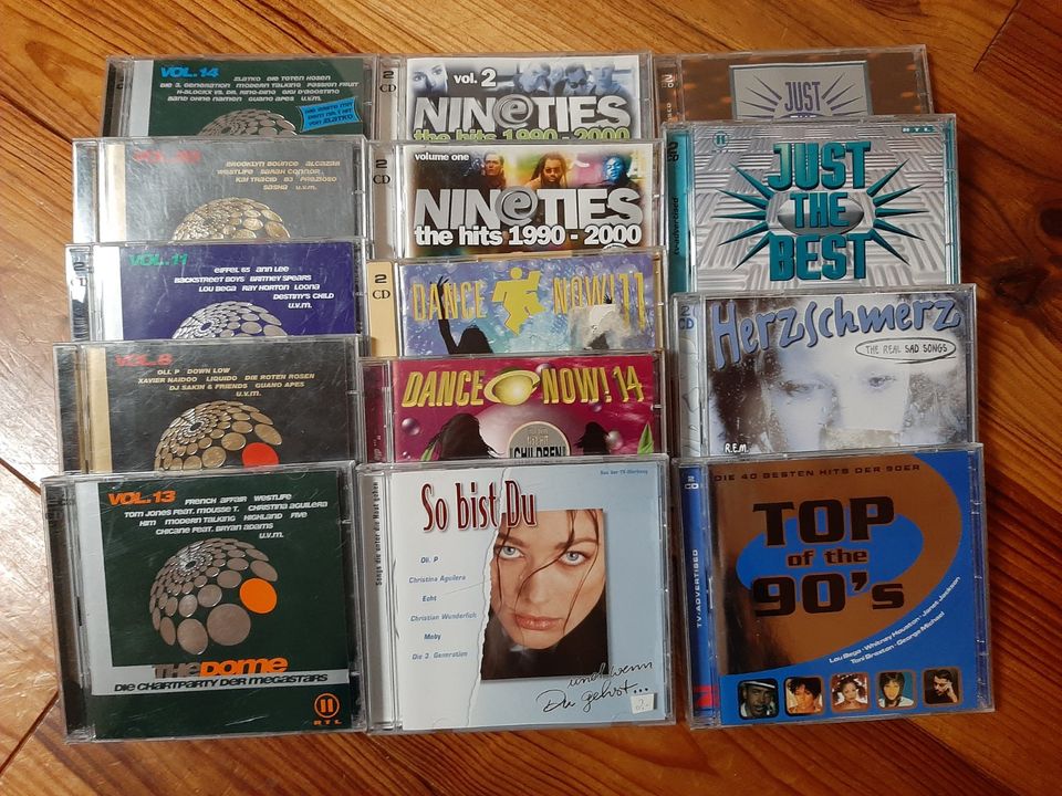 Musik CD´s 90er, The Dome, Dance Now, usw. in Elsfleth