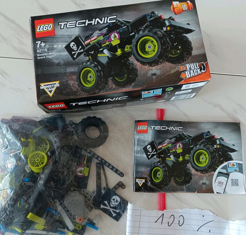 Lego 42118 Technic „Monster Jam Grave Digger“ aus 2021 in Grafschaft