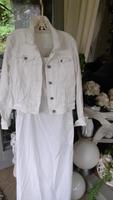 Sommerkleid bodenlang mit Jeans Jacke Hessen - Hatzfeld (Eder) Vorschau
