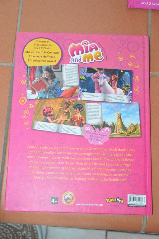 3 Buch Kinderbuch Mia and Me Ankunft & Centopia großer Blütenbaum in Weinheim