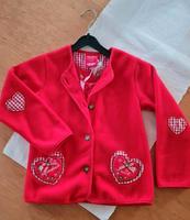 Trachtenjacke, Fleecejacke, Mädchen Gr. 116, rot, neu, Alpenglück Bayern - Plößberg Vorschau