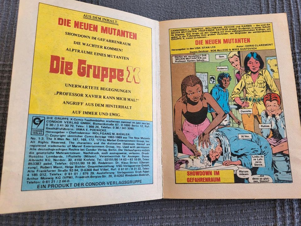 Die Gruppe X Comic Taschenbuch Nr.13 von ca. 1983-89 in Magdeburg