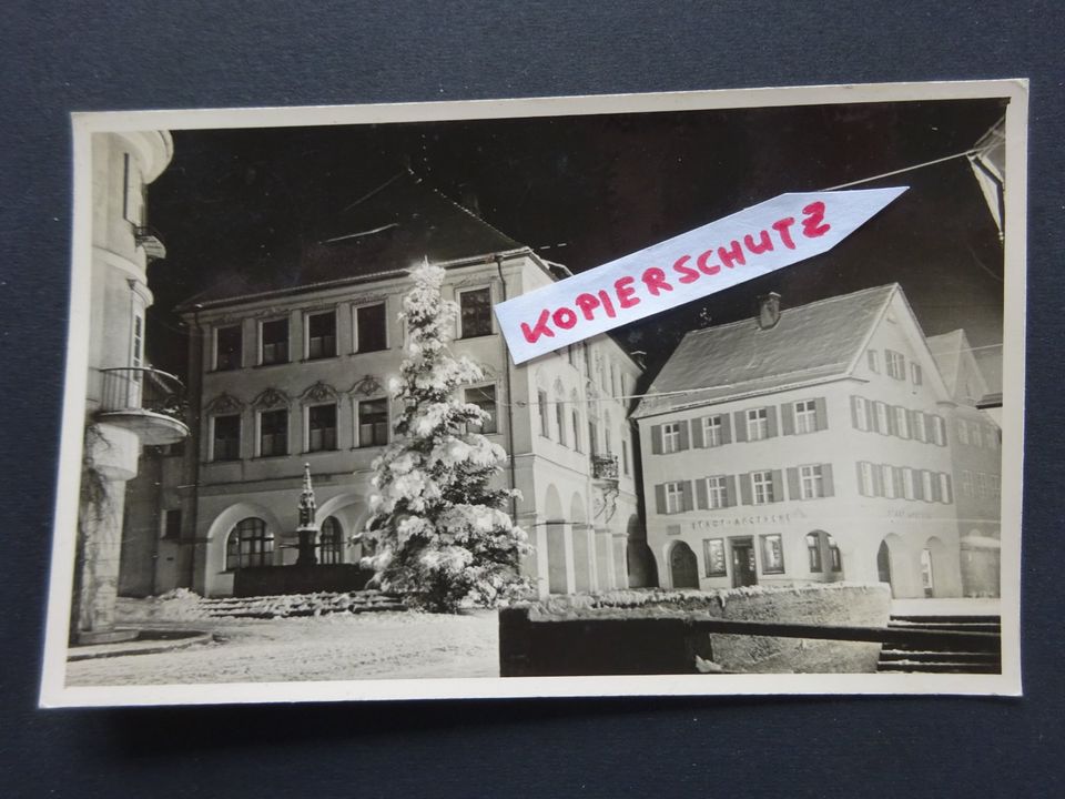 AK Ansichtskarte Leutkirch Allgäu - Postkarte gelaufen 1959 in Kempten
