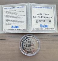 10€ Münze Die ersten EURO Prägungen. 1998 Nordrhein-Westfalen - Gütersloh Vorschau