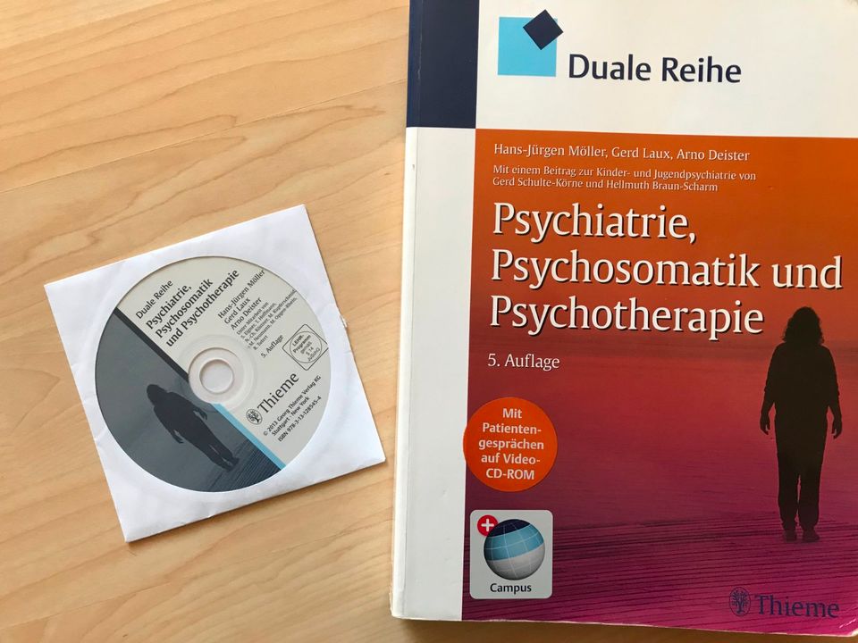 Psychiatrie, Psychosomatik & Psychotherapie, Fachbuch (neuwertig) in Buttenwiesen