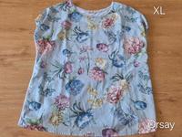 orsay XL Bluse tshirt blau blumen Blüten Bayern - Schwarzenbruck Vorschau