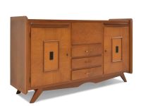 Sideboard restauriert Mid Century um 1950 Eiche vintage retro antik Design J-0225 Nordrhein-Westfalen - Lüdinghausen Vorschau