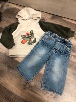 Fleecepullover Jeans Hose Größe 80 Jungen Nordrhein-Westfalen - Weeze Vorschau