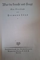 Was da kreucht und fleigt, Hermann Löns,9.Auflage Brandenburg - Wendisch Rietz Vorschau