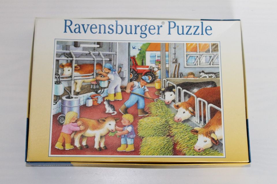 Puzzle - Stallszenen / Bauernhof - 2x 20 Teile von Ravensburger in Offenbach